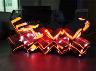 P5 เต็มรูปแบบดนตรี LED DJ บูธ Facade มีมุมมองกว้างสำหรับทีวีสตูดิโอ / บาร์