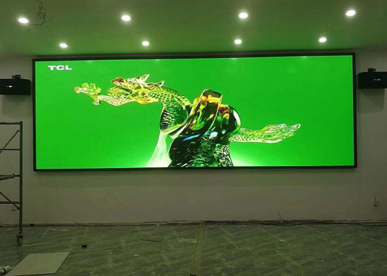 อัตราการรีเฟรชสูง 3840Hz การบำรุงรักษาด้านหน้าจอแสดงผล LED ในร่มคงที่