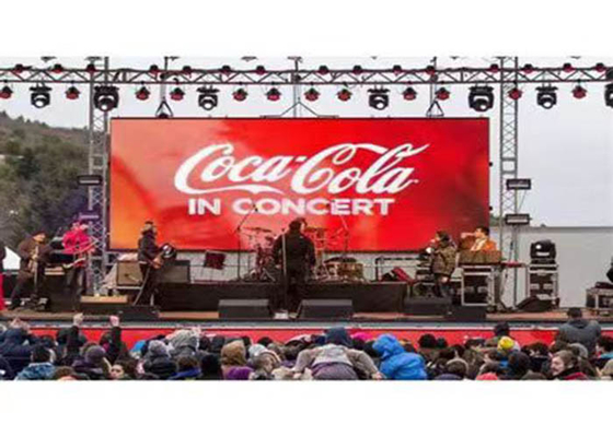 P4.8 หน้าจอฉากหลังเวที Led P3.9 จอแสดงผล LED แบบยืดหยุ่นในร่ม