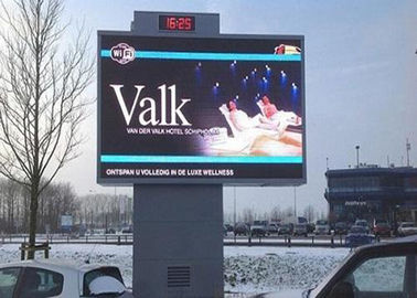 ความสว่างสูงในเชิงพาณิชย์ Outdoor LED Billboard ระบบควบคุม Linsn Nova แบบไร้สาย