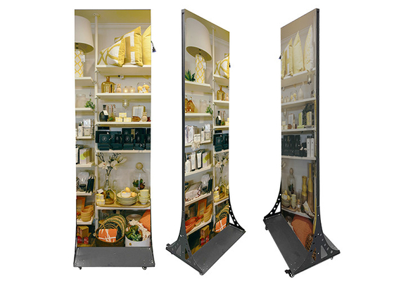 All-in-one Double-sided Ultra Thin Poster LED Screen Indoor ถ่ายต่อได้