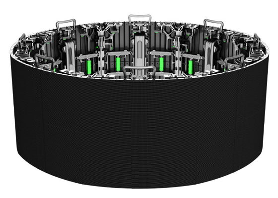 P2.6 P3.9 LED Video Wall Panel Indoor Soft Curved Led Screen Pantallas สําหรับงานเช่า