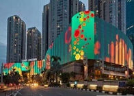 Asynchronous Outdoor Full Color Led Display 3G / WIFI P8 จอแสดงผล LED 6000 Nits Waterproof