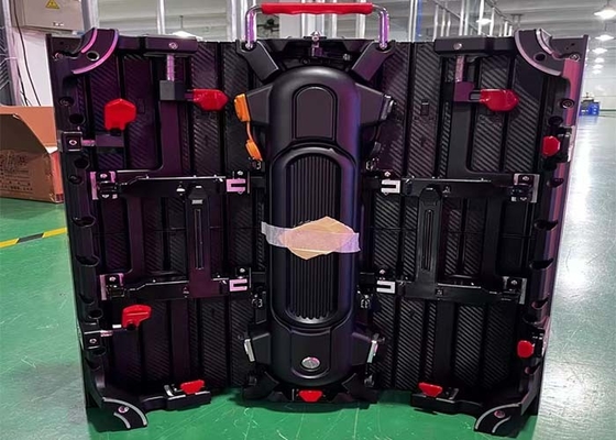 IP43 Indoor P2.9 Rental Led Screen, 7680 อัตราการฟื้นฟูพื้นที่เคลื่อนไหวและโค้งสําหรับกิจกรรมเวที