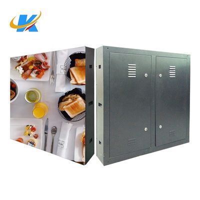 P10 ป้ายป้าย LED นอก 6500cd/sqm จอสีเต็ม