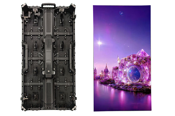 P2.6/P2.9 LED Video Wall แบบยืดหยุ่นภายในบ้าน อัตราการปรับปรุงสูงสุด 7680Hz สําหรับงานมอบทุน