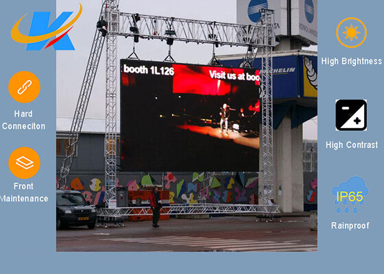 P4.81 Outdoor LED Display Video Walls for FIlm Expo Large Screen
