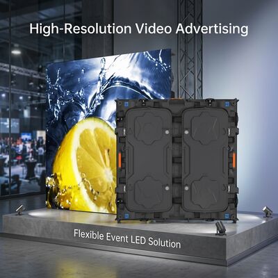 จอแสดงผล LED แบบแขวน P6 แบบเคลื่อนย้ายได้หน้าจอ LED ให้เช่ากลางแจ้งคงที่
