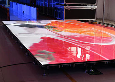 หน้าจอ RGB LED แบบกำหนดเอง P6.25 ฟลอร์เต้นรำ LED Display Board รับประกัน 2 ปี