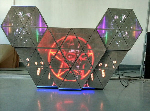 P5 เต็มรูปแบบดนตรี LED DJ บูธ Facade กับมุมมองกว้างสำหรับสตูดิโอทีวี / บาร์